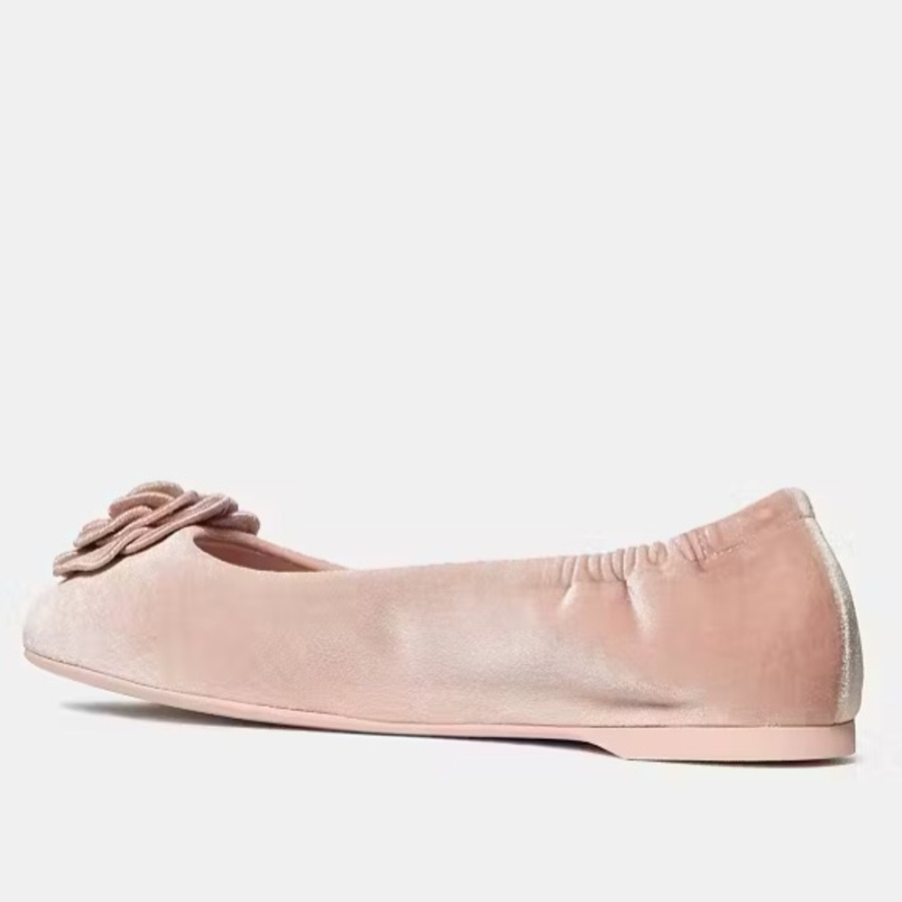 ♠️Kate Spade Flora Ballet Flat, Rose Smoke Pink NEW NIB - Picture 3 of 6